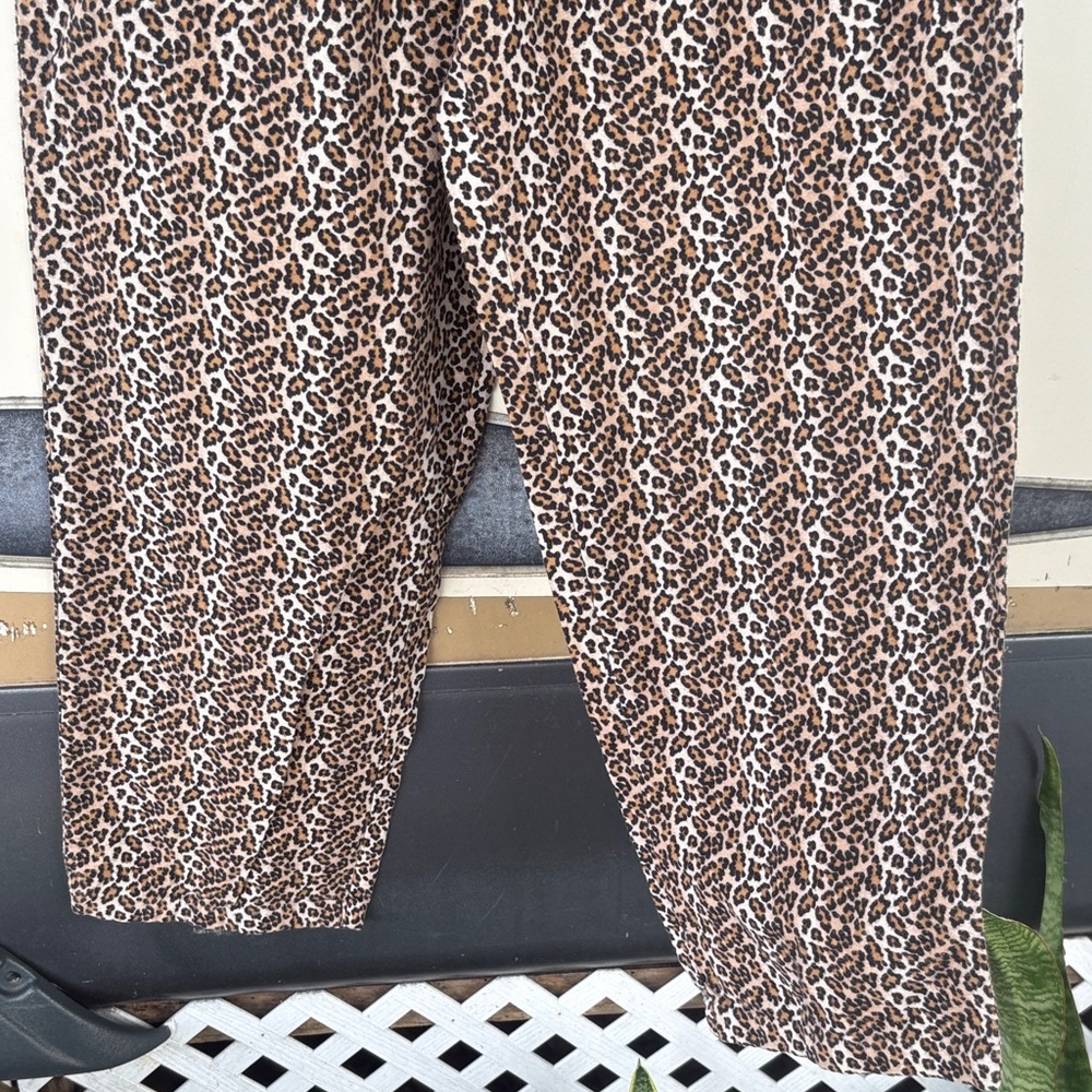 Brown Patterned Men's Pants - Picture 3 of 5